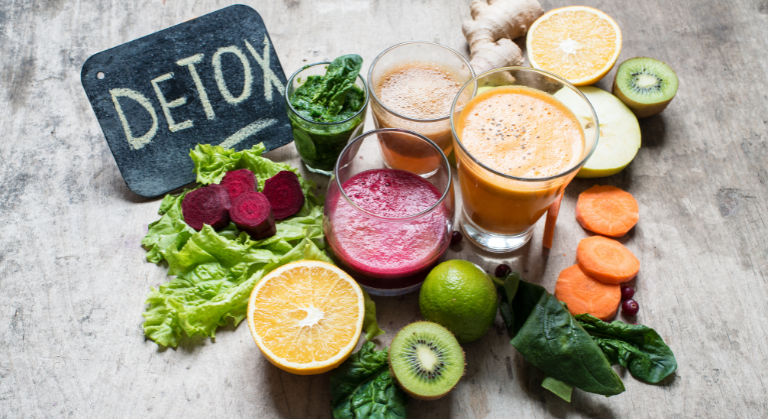 Detoxifierea organismului după excesele alimentare de sărbători.
